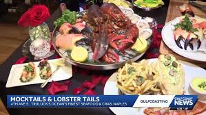 Lobster' menu at Truluck's in Naples